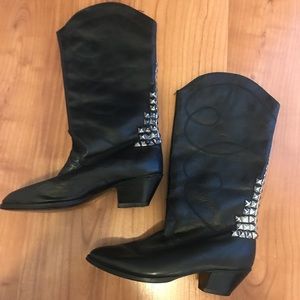 Jeffrey Campbell boots leather